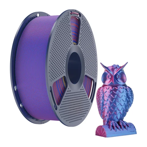 Sunlu Filament PLA+ Silk dvojfarebný červeno-modrý - 2