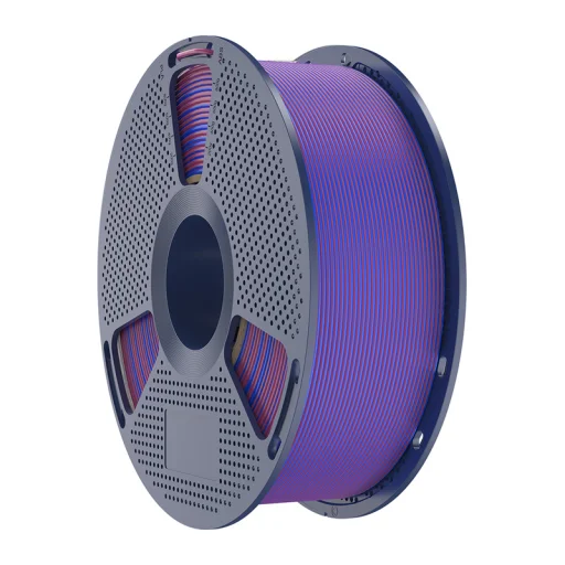 Sunlu Filament PLA+ Silk dvojfarebný červeno-modrý - 4