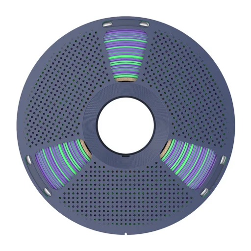 Sunlu Filament PLA+ Silk Két Színű Zöld-Lila - 3