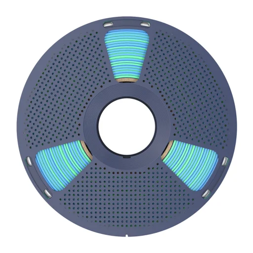 Sunlu PLA+ Silk kétszínű filament kék-zöld - 3