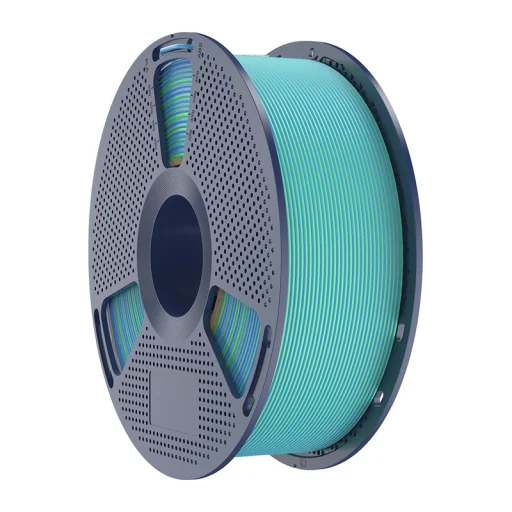 Sunlu PLA+ Silk dvojfarebný filament modro-zelený - 4