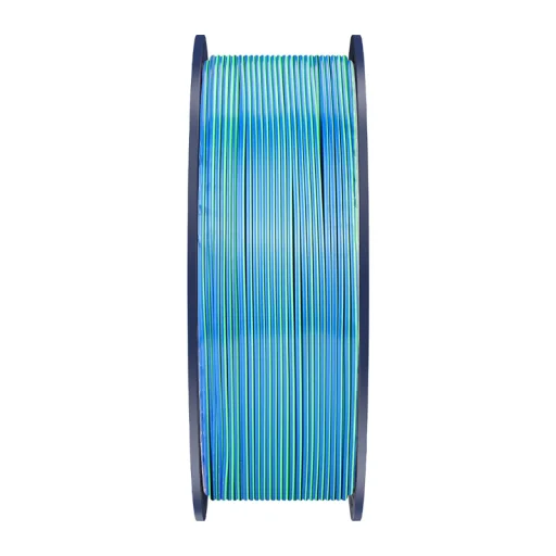 Sunlu PLA+ Silk trojfarebný filament modro-zeleno-fialový - 5