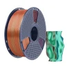 Sunlu PLA+ Silk trojfarebný filament oranžovo-modro-zelený thumbnail