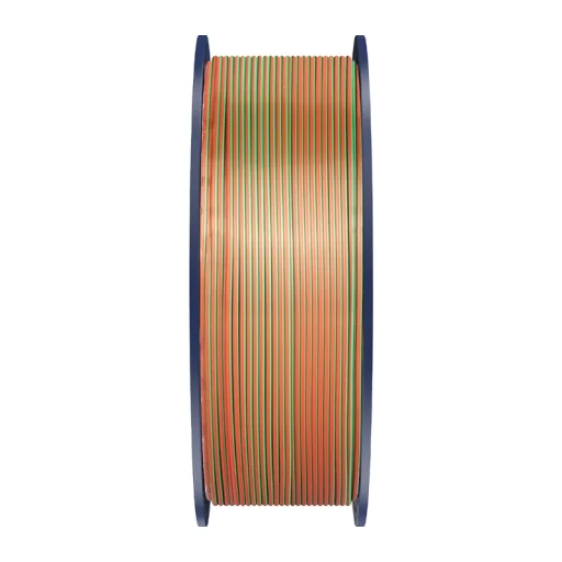 Sunlu PLA+ Silk trojfarebný filament oranžovo-modro-zelený - 5
