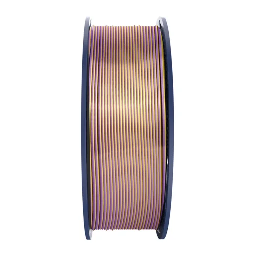 Sunlu PLA+ Silk štvorfarebný filament modrá-fialová-červená-zlatá - 5
