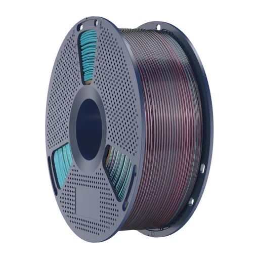 Sunlu PLA+ Silk négy színű filament piros-sárga-zöld-fekete - 4