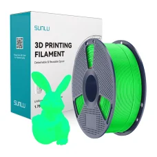 Sunlu PLA filament svietiaci v tme budúca zelená