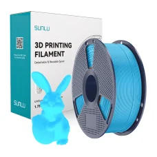 Sunlu PLA v tme svietiaci technický modrý filament