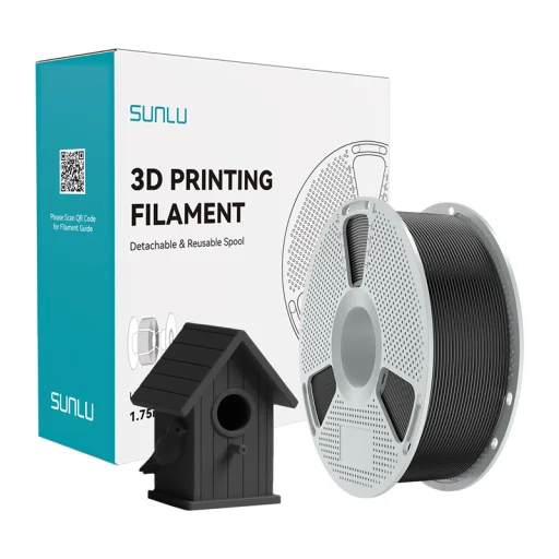 Sunlu ASA filament čierny - 1