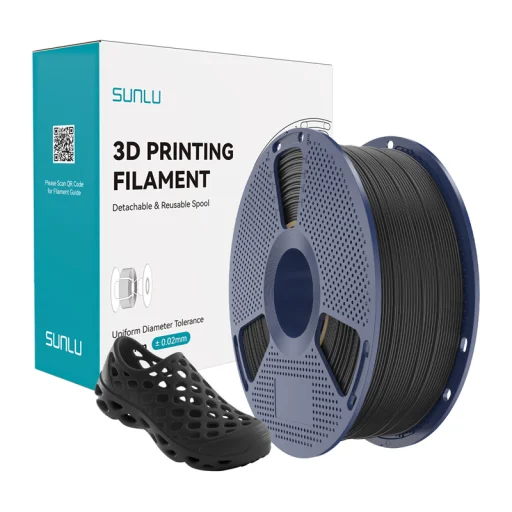 Sunlu TPU 95A filament čierny - 1
