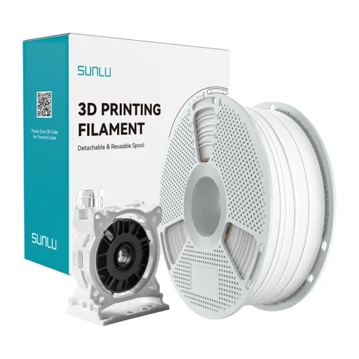 Sunlu PC-ABS filament (fehér) - 1