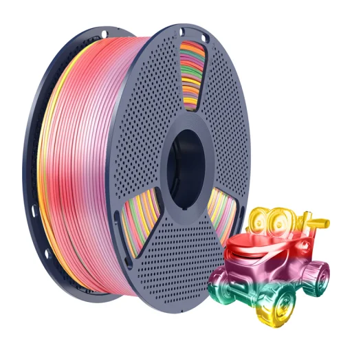 Sunlu Filament PLA+ Silk (dúhový 01) - 2
