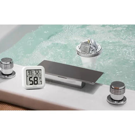 RainPoint vezeték nélküli medencehőmérő vevőegységgel - 8