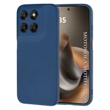 Motorola Moto G77 / G67 tmavomodré puzdro Techsuit SoftFlex