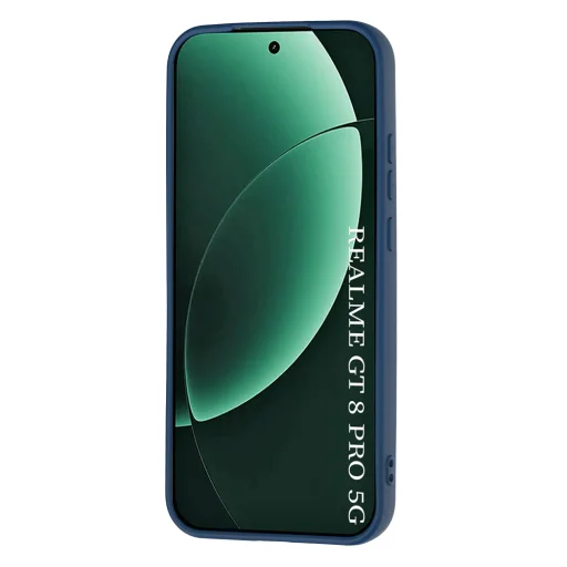 Realme GT 8 Pro tmavomodré puzdro Techsuit - SoftFlex [Okrúhly výrez pre fotoaparát] - 2