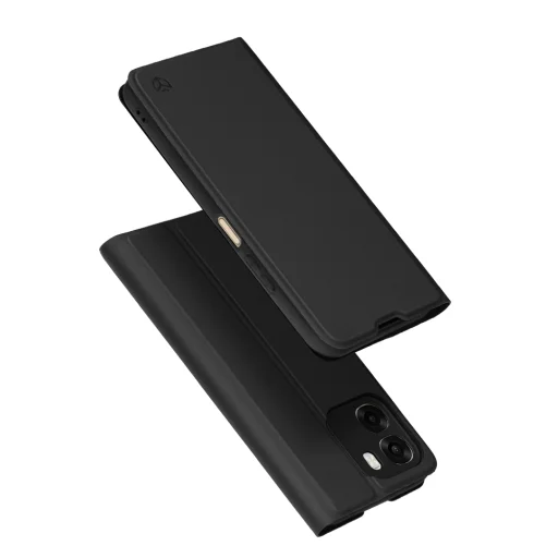 Oppo A6 4G čierne flipové puzdro Techsuit Magskin - 1