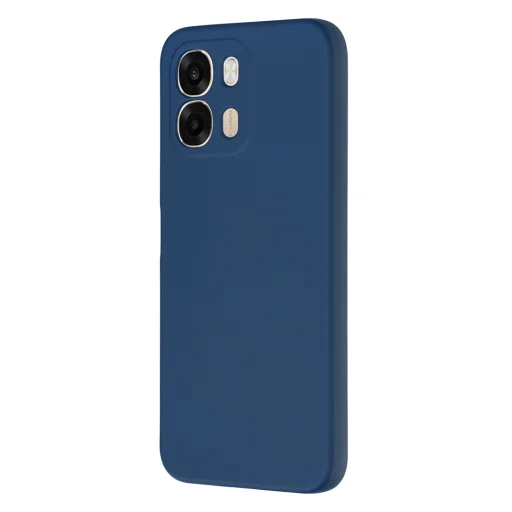Tmavomodré puzdro Techsuit SoftFlex pre Oppo A6 4G - 3
