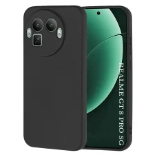 Realme GT 8 Pro čierne puzdro Techsuit SoftFlex [kruhový výrez pre fotoaparát]