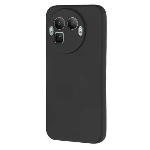 Realme GT 8 Pro čierne puzdro Techsuit SoftFlex [kruhový výrez pre fotoaparát] - 3