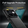 Nothing Phone 4a Pro čierny Techsuit - karbónový silikónový obal thumbnail