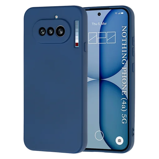 Nothing Phone 4a Navy Blue Techsuit SoftFlex tok - 1
