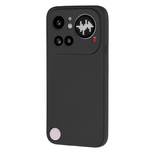 Nothing Phone 4a Pro Fekete Techsuit SoftFlex tok - 3