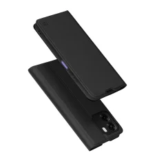 Oppo A6x 4G / A6x 5G čierne vyklápacie puzdro Techsuit Magskin