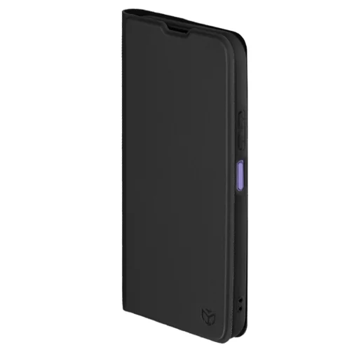 Oppo A6x 4G / A6x 5G čierne vyklápacie puzdro Techsuit Magskin - 5