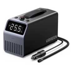 Ugreen 150 PSI 12V elektrický kompresor do auta s digitálnym displejom - sivý