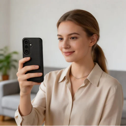 Samsung Galaxy S26 Tech-Protect Wallet MagSafe matt fekete tok - 6