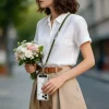 Tech-Protect C10S Rope Crossbody & Wrist olivovo zelená/titánová thumbnail