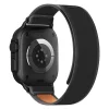 Apple Watch 8 / 9 / 10 / 11 / SE / Ultra (44 / 45 / 46 / 49 mm) Tech-Protect Nylon Elite čierny/oranžový remienok thumbnail
