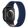 Apple Watch 8 / 9 / 10 / 11 / SE / Ultra (44 / 45 / 46 / 49 mm) Tech-Protect Nylon Elite nejlon szíj tengerészkék/narancssárga thumbnail