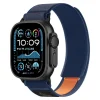 Apple Watch 8 / 9 / 10 / 11 / SE / Ultra (44 / 45 / 46 / 49 mm) Tech-Protect Nylon Elite nylonový remienok námornícka modrá/oranžová thumbnail