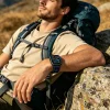 Apple Watch 8 / 9 / 10 / 11 / SE / Ultra (44 / 45 / 46 / 49 mm) Tech-Protect Nylon Elite nylonový remienok námornícka modrá/oranžová thumbnail