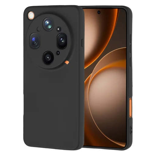 Techsuit - SoftFlex - Oppo Find X9 Ultra - čierne puzdro - 1