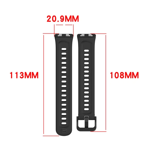 Béžový remienok Techsuit pre Huawei Band 11 / Band 11 Pro (W082) - 4