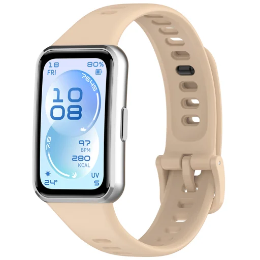 Techsuit - Remienok (W081) - Huawei Band 11 / Band 11 Pro - Béžový - 2