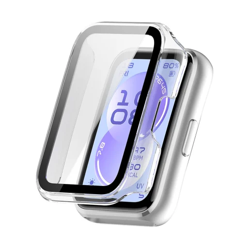 Techsuit - Defense360 Pro + Ochrana obrazovky - Huawei Band 11 - Priehľadné puzdro - 1