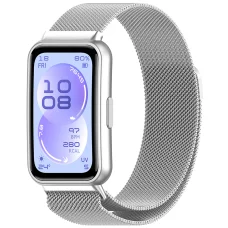 Techsuit - Remienok (W009) - Huawei Band 11 / Band 11 Pro - Strieborný