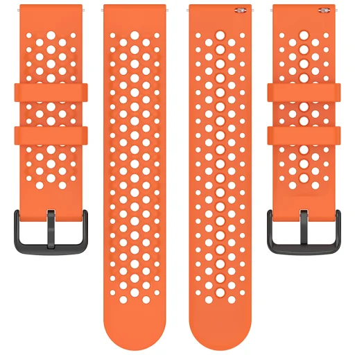 Techsuit - Remienok na hodinky 22mm (W083) - Amazfit Active Max - Fialový - 3