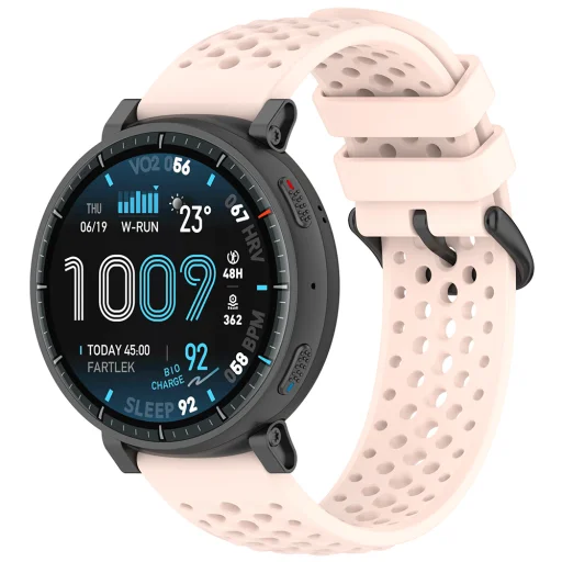 Techsuit - Remienok na hodinky 22mm (W083) - Amazfit Active Max - ružový - 3