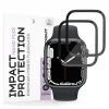 Techsuit - Nano Flex (balenie 2 ks) - Apple Watch 7 / 8 / 9 45mm - Čierne ochranné sklo thumbnail