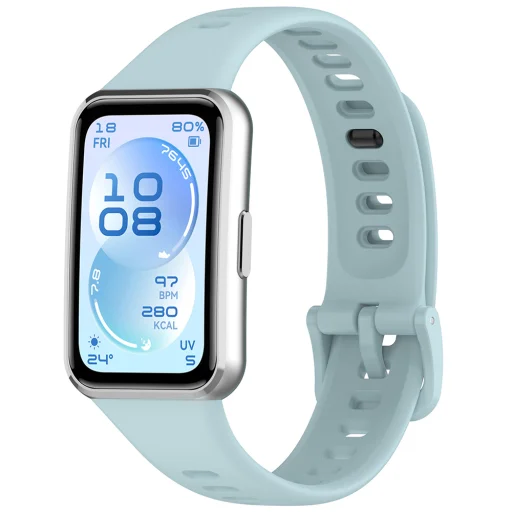 Techsuit - Remienok (W081) - Huawei Band 11 / Band 11 Pro - Svetlomodrá - 2