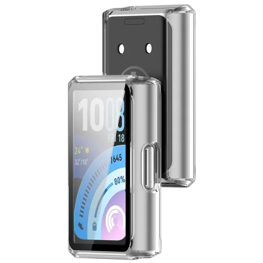 Techsuit - Defense360 Pro + Ochrana displeja - Huawei Band 11 Pro - Priehľadné puzdro s ochranným sklom - 2