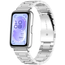 Techsuit - Remienok (W010) - Huawei Band 11 / Band 11 Pro - Strieborný