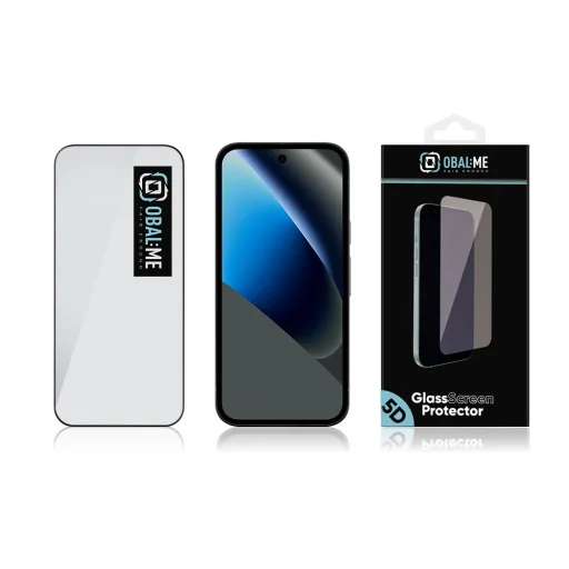 OBAL:ME 5D üvegfólia Google Pixel 10A-hoz fekete üvegfólia - 3