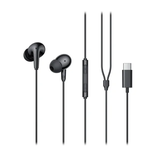Edifier P230 čierne káblové slúchadlá USB-C - 1