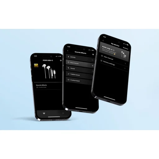 Edifier P230 USB-C fehér vezetékes fülhallgató - 8