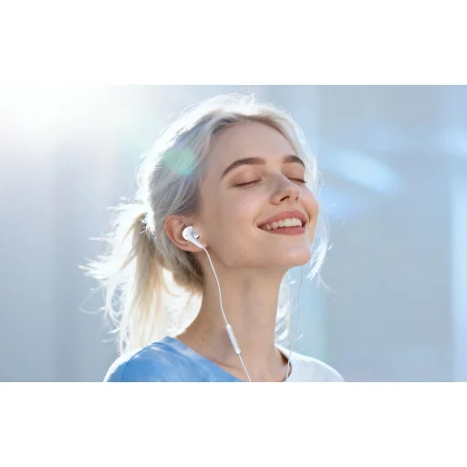 Edifier P230 čierne káblové slúchadlá USB-C - 11
